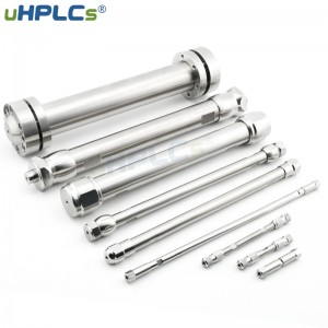 Empty Stainless Steel HPLC Liquid Chromatography Preparative Column Assembly for UHPLC hardware, 20*50mm