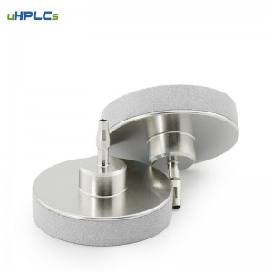 UHPLCS Stainless Steel Perfect Peak Suction Solvent Inlet Filter for HPLC System,ID2.2 D23.5xL5.4mm