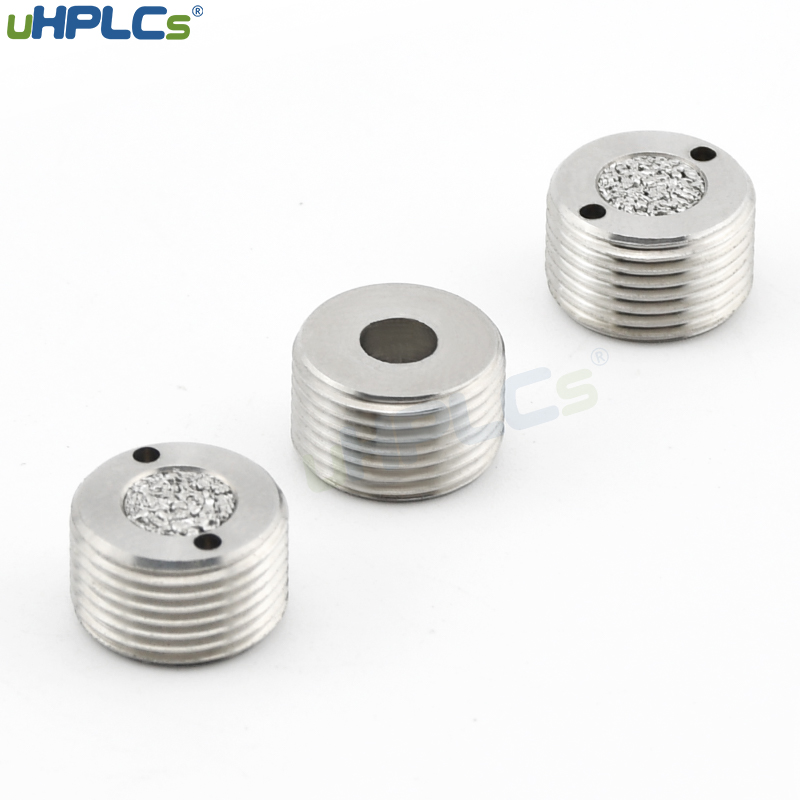 Fluid flow restrictors for HPLC / GC flow controllers or micro metering valves