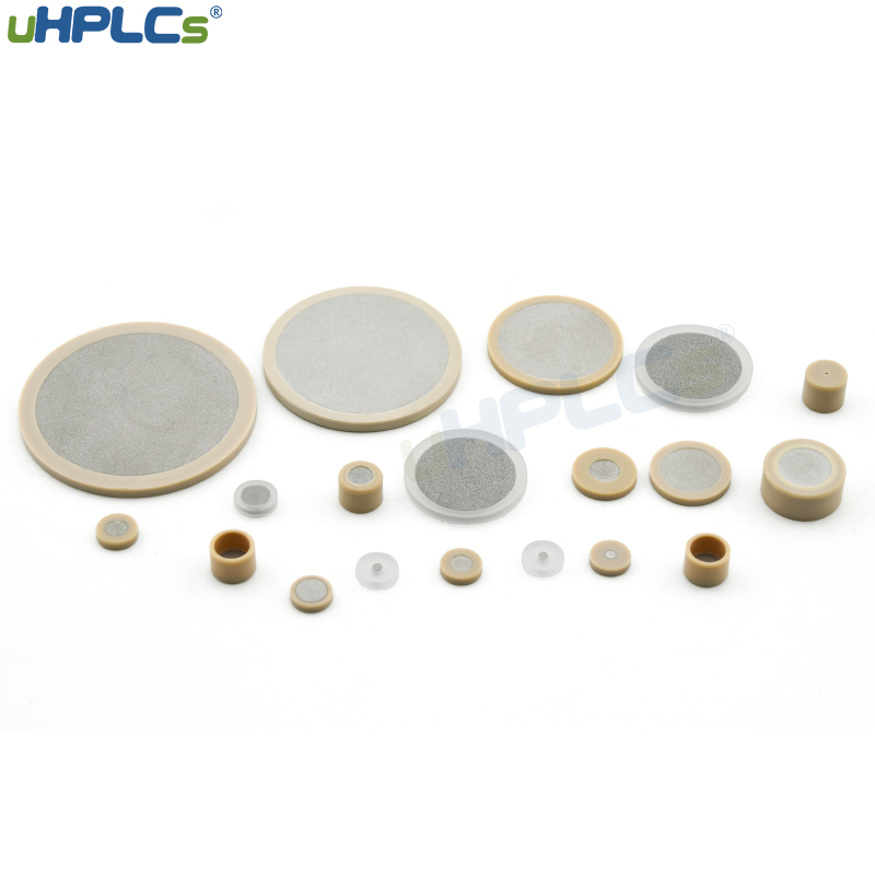 Replacement PEEK-encased Frit SS Filters for Ultra Line UHPLC In-Line Filter
