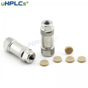 High-Pressure UHPLC Stainless Steel Inline Filter Holder with 2.0µm Frit