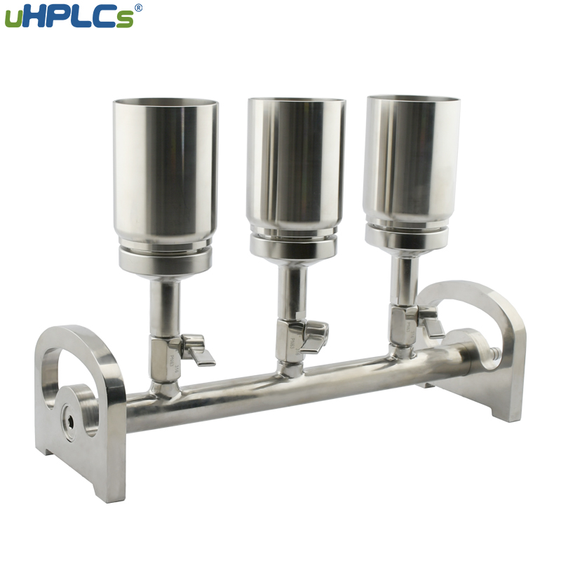 Multiple Vacuum Solvent Filtration & SS Filter Membranes for HPLC