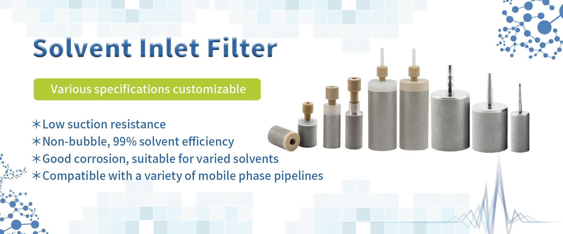 hplc solvent filter supplier banner